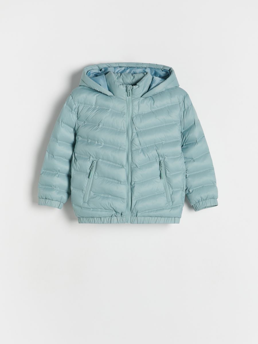 Jacket with warm lining - pale blue - RESERVED - 2