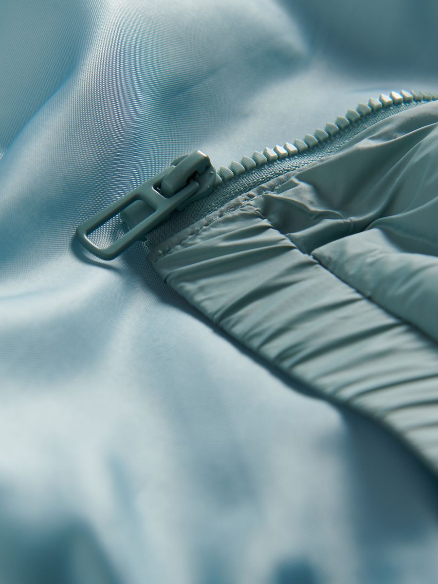 Jacket with warm lining - pale blue - RESERVED - 3