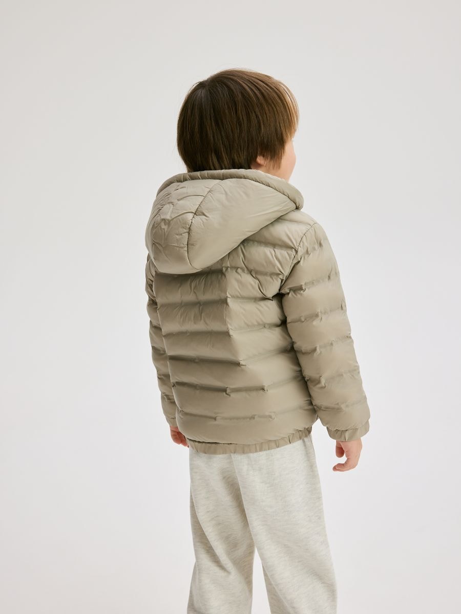 Jacket with warm lining - beige - RESERVED - 5