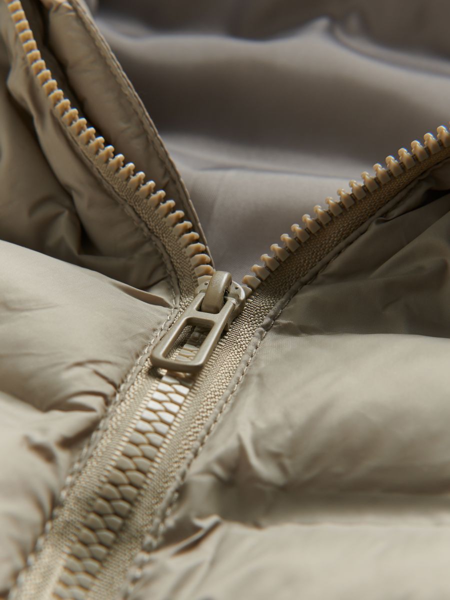 Jacket with warm lining - beige - RESERVED - 6