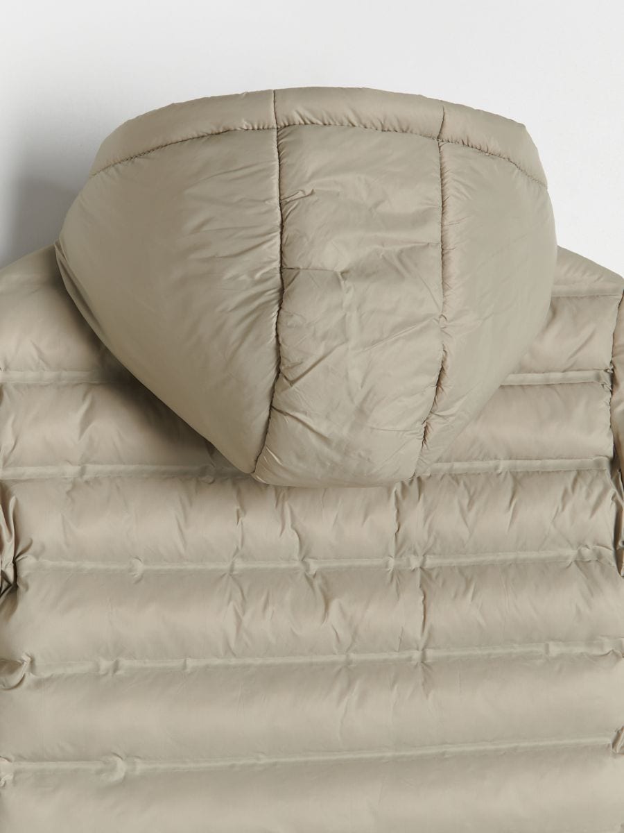Jacket with warm lining - beige - RESERVED - 7