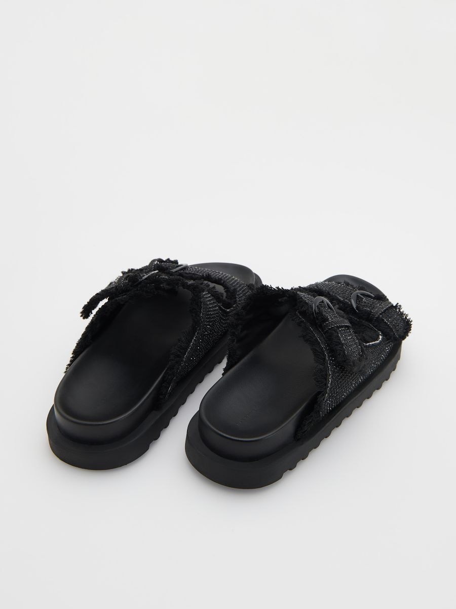 Sliders with buckles - black - RESERVED - 3