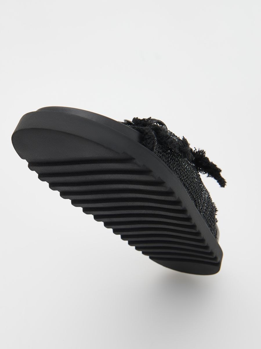 Sliders with buckles - black - RESERVED - 4