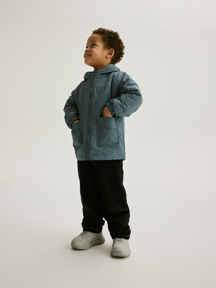 4s4ki C4” Full-zip parka [blown] 着用 XL Ocieplana kurtka parka z kapturem Kolor granatowy - RESERVED