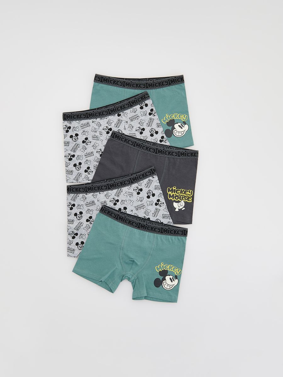 Mickey Mouse 5-pack boxer briefs - teal green - RESERVED