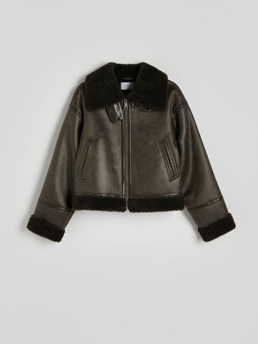 LADIES` OUTER JACKET - zeleno  - RESERVED - 5