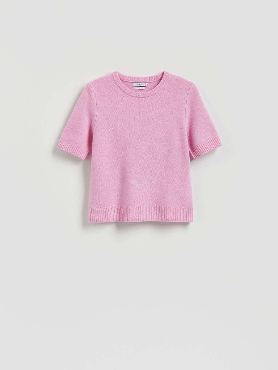Pullover aus Wolle - rosa - RESERVED