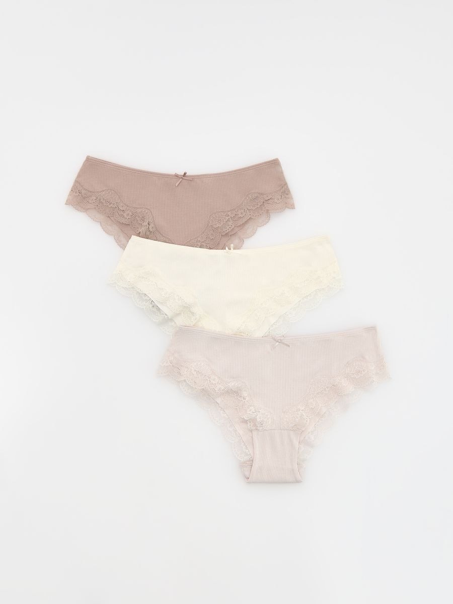 LADIES` BRIEFS MULTI - bež - RESERVED - 2