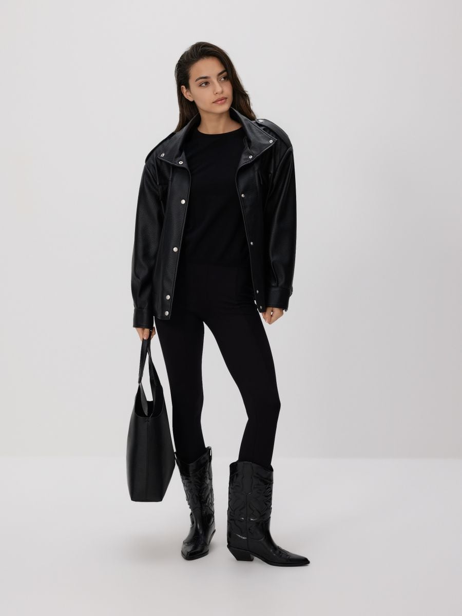 LADIES` TROUSERS - black - RESERVED