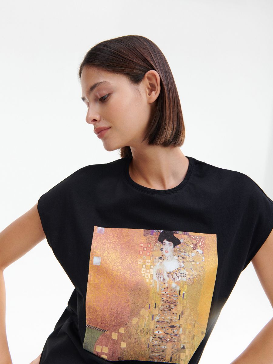 T-särk regular fit - must - RESERVED - 2