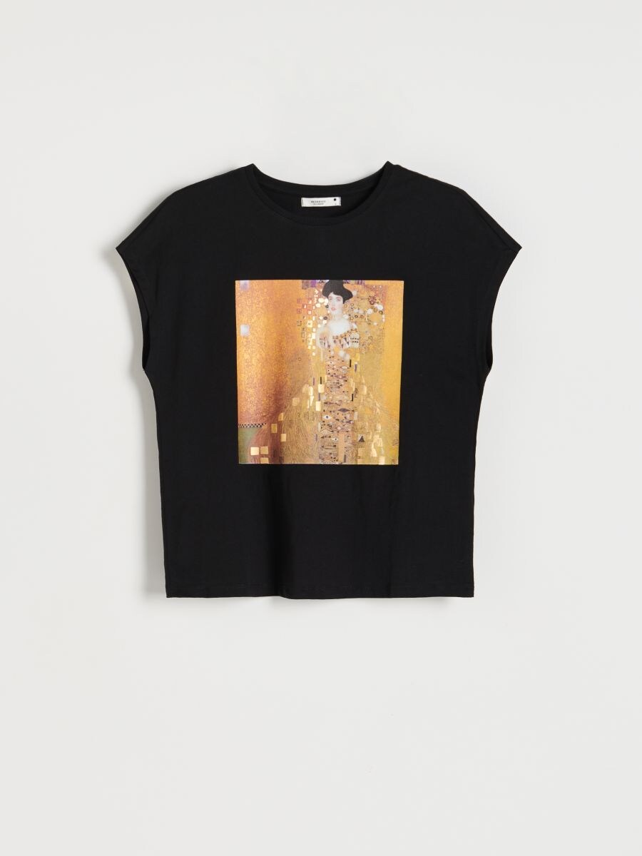 T-särk regular fit - must - RESERVED - 4