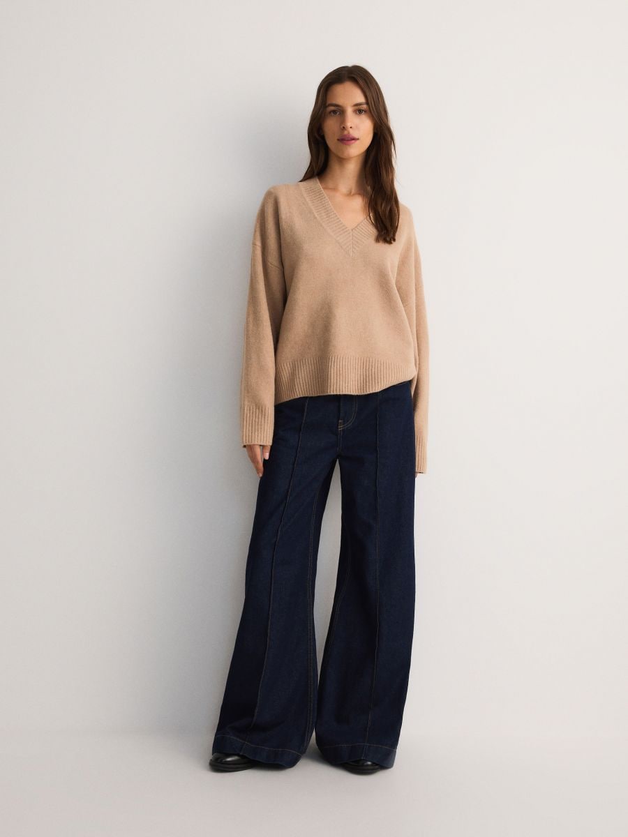 Pull oversize - Beige - RESERVED - 3
