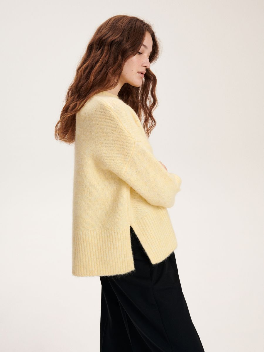 Oversized jumper - light yellow - RESERVED - 2