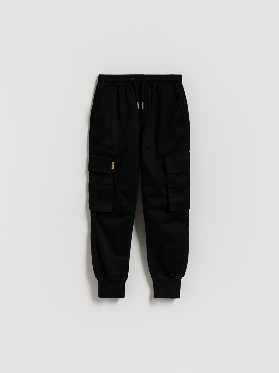 Joggers with pockets - black - RESERVED