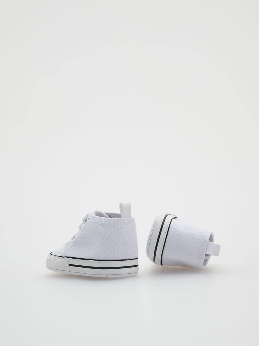 Canvas plimsolls - white - RESERVED - 4
