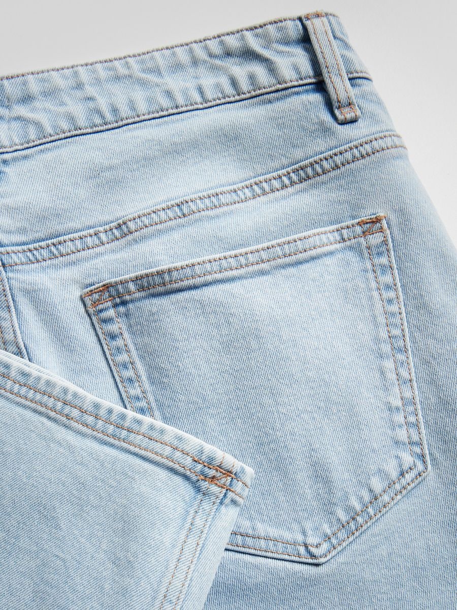 Regular denim shorts - blue - RESERVED - 2