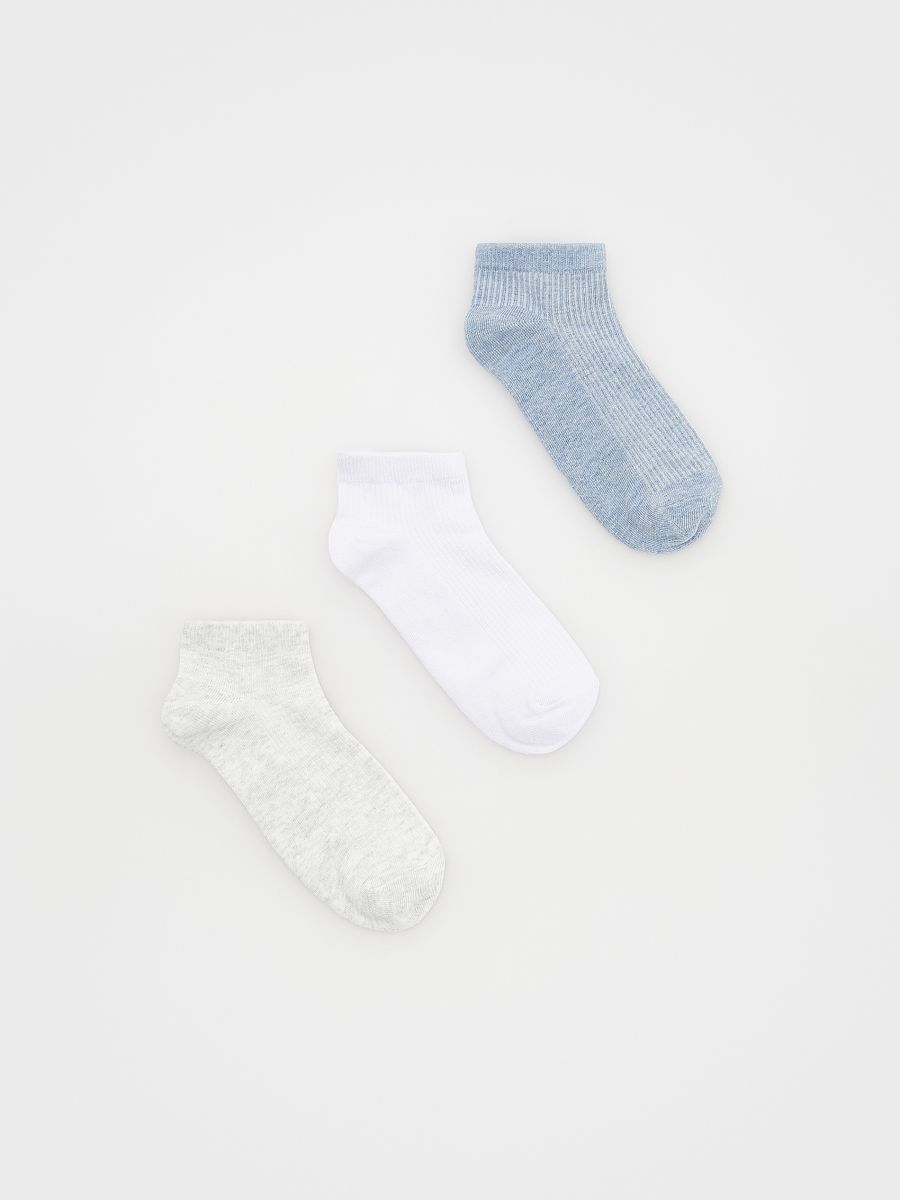 Socks 3 pack Color pale blue - RESERVED - 611AG-05M