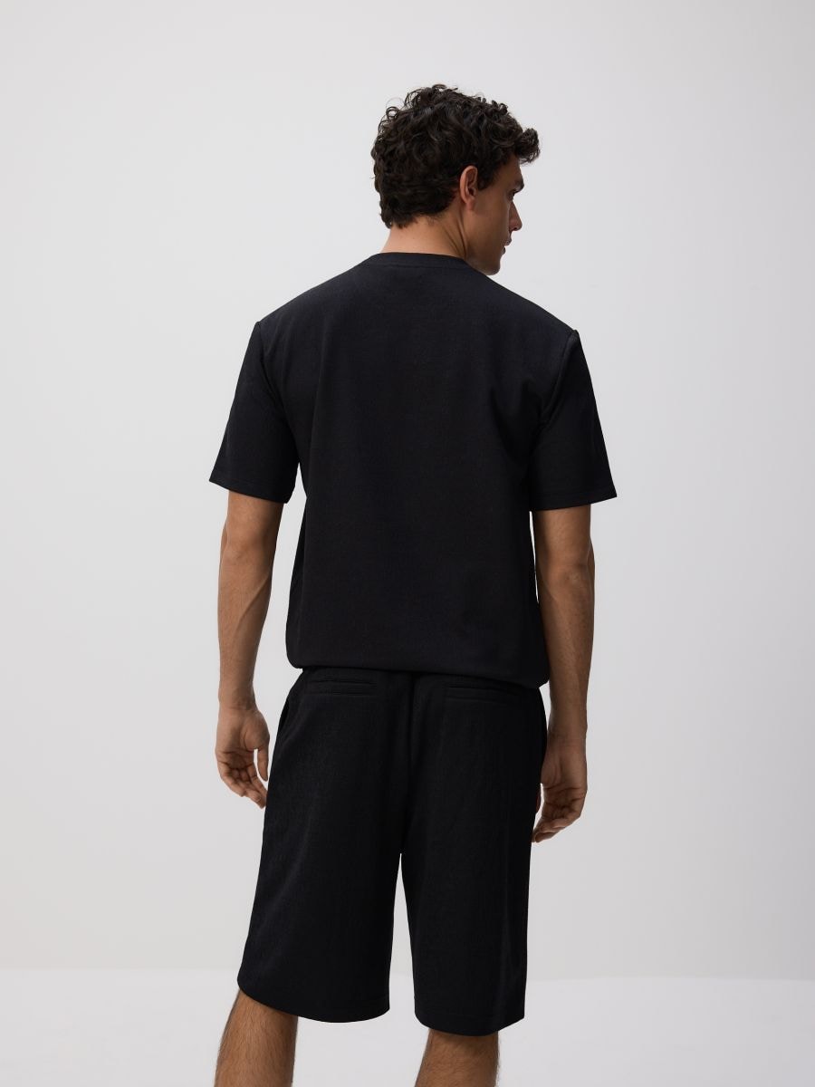【ODOR】Rush bermuda pants Rush Bermuda Raw Denim Pants - JIIGEUM | 60% - Asian Fashion