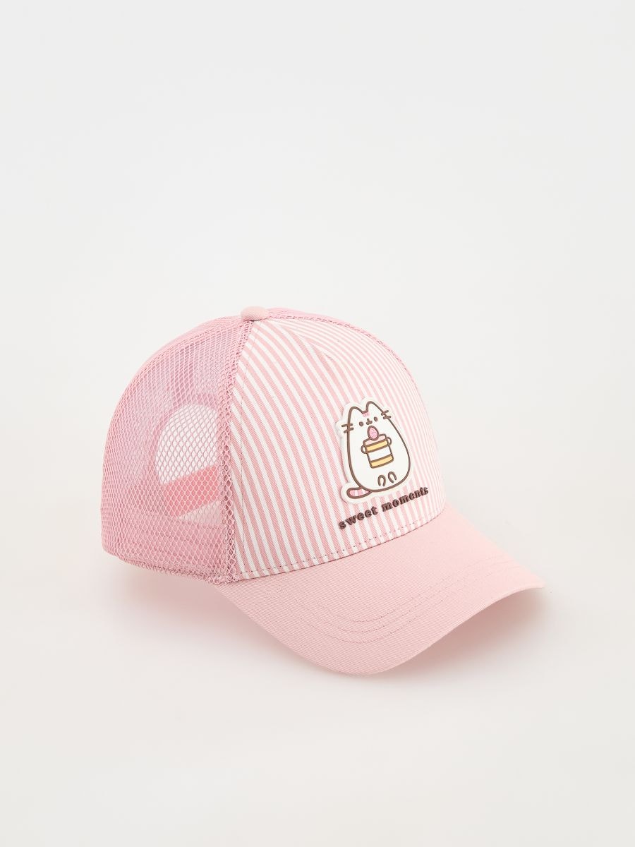 Kappe Pusheen - pastellrosa - RESERVED