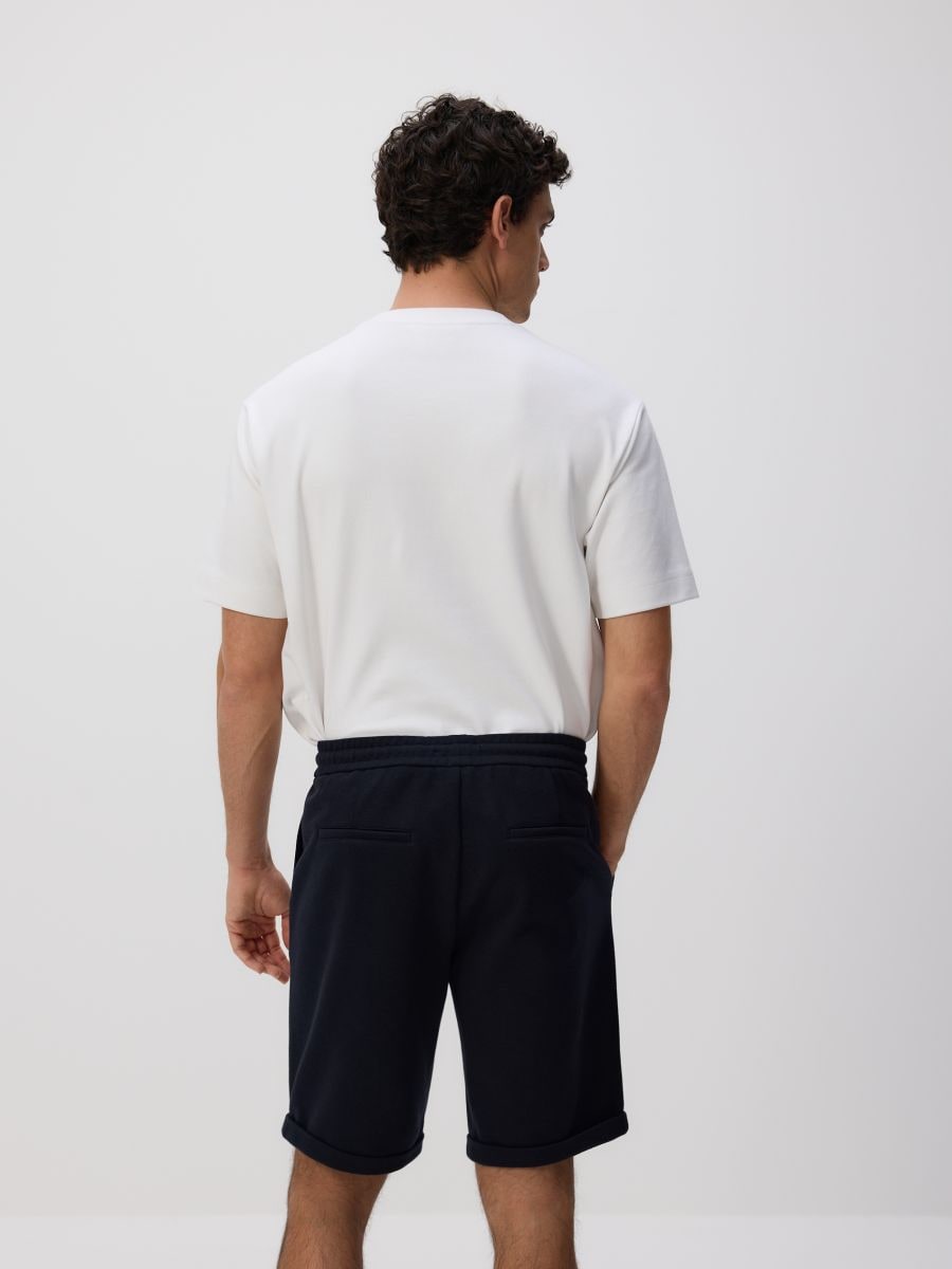Regular shorts - navy - RESERVED - 4