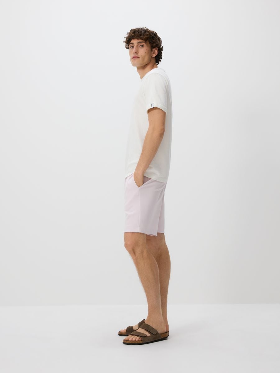 Comfort shorts with stitching - orchid - RESERVED - 3