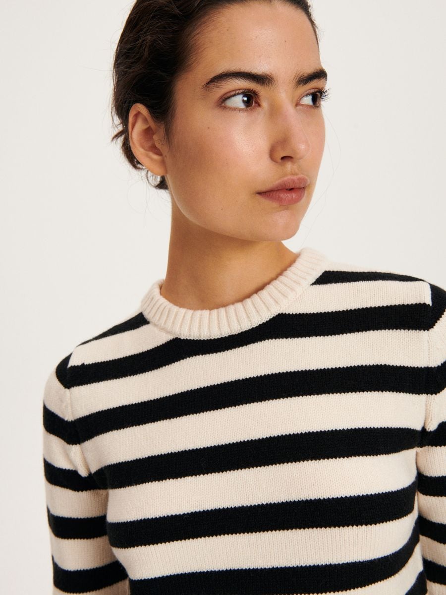 Stripe jumper - black - RESERVED - 3