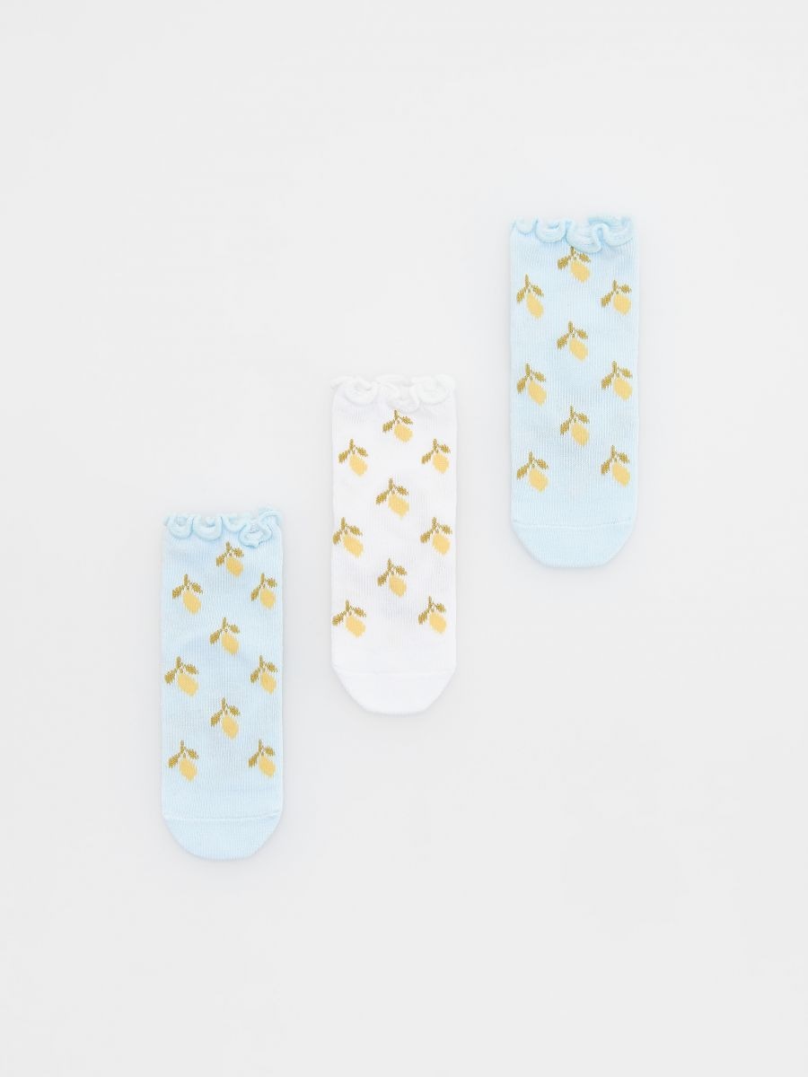 BABIES` SOCKS MULTI - ΜΠΛΕ ΠΑΛ - RESERVED