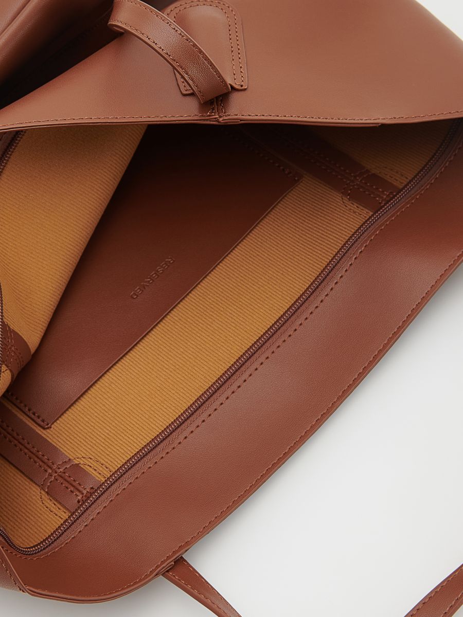 Shopper torba - braon - RESERVED - 5