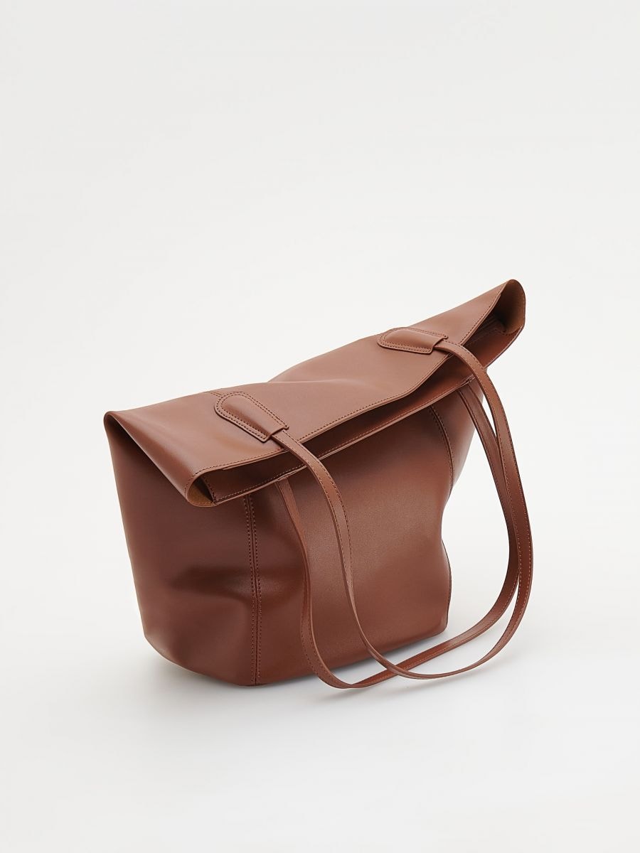 Shopper torba - braon - RESERVED - 6