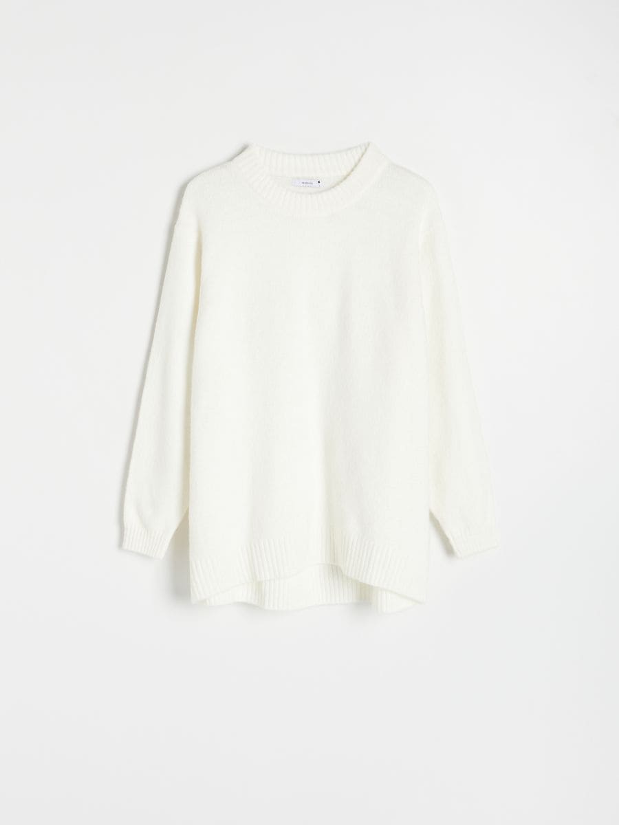 Plain jumper - cream - RESERVED - 4