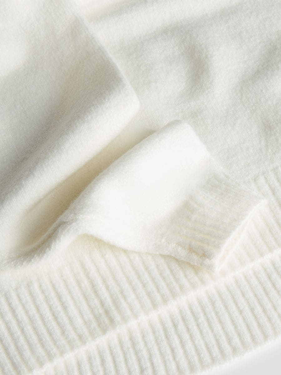Plain jumper - cream - RESERVED - 5