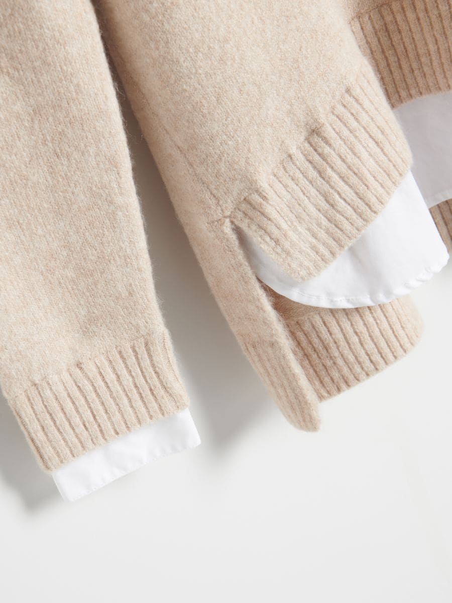 Rollkragenpullover - beige - RESERVED - 6