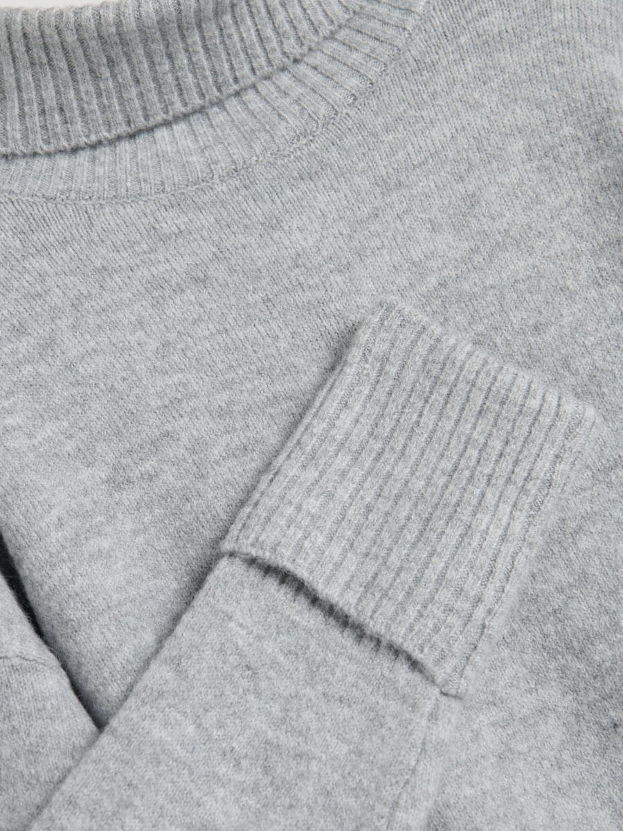 Rollkragenpullover - mittelgrau - RESERVED - 6