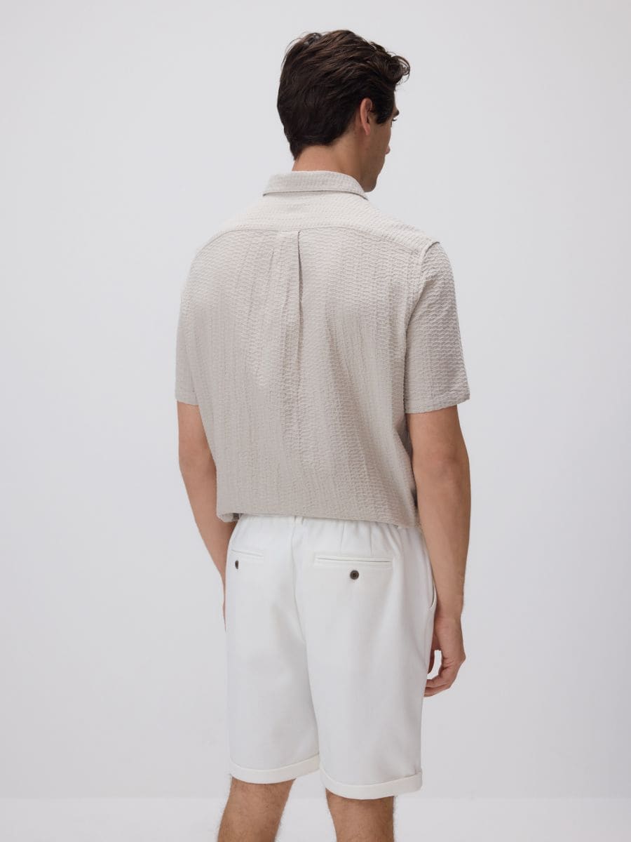 Regular shorts - cream - RESERVED - 5