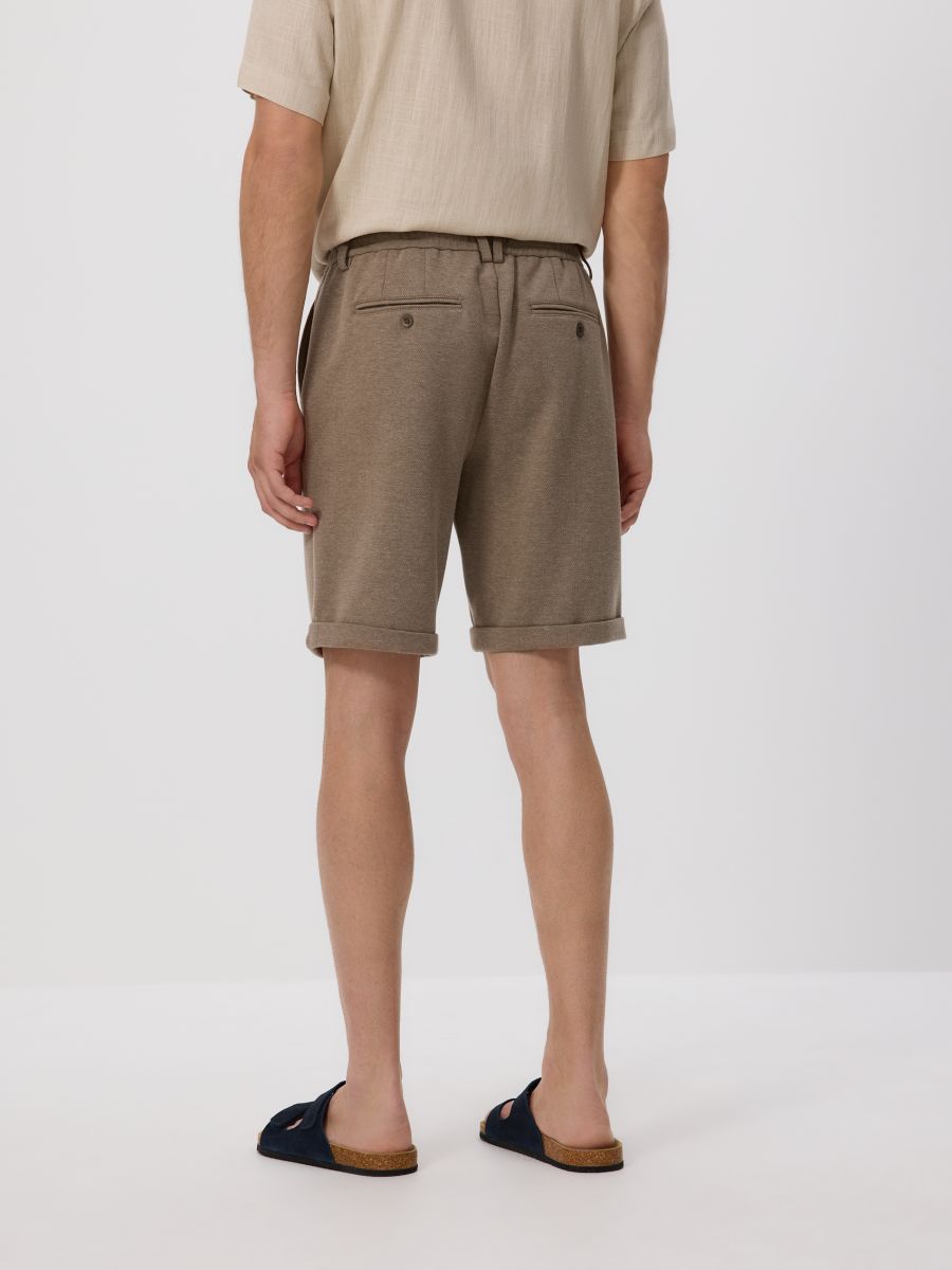 Regular shorts - beige - RESERVED - 3
