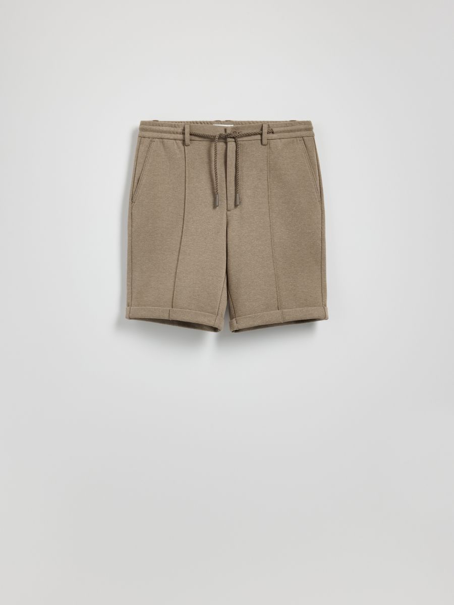 Regular shorts - beige - RESERVED - 5