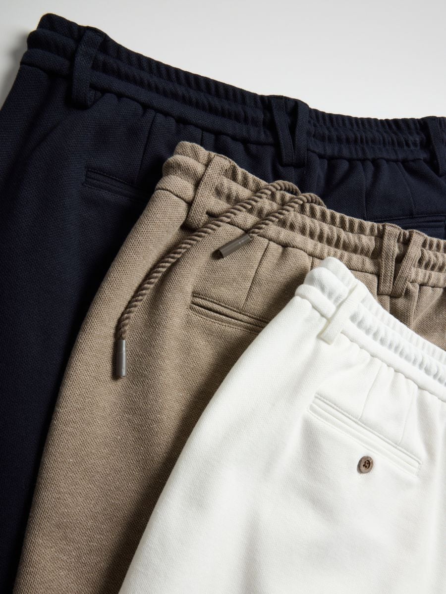 Regular shorts - beige - RESERVED - 5
