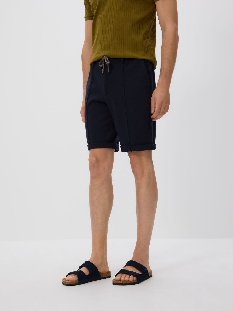 Regular shorts - navy - RESERVED - 3