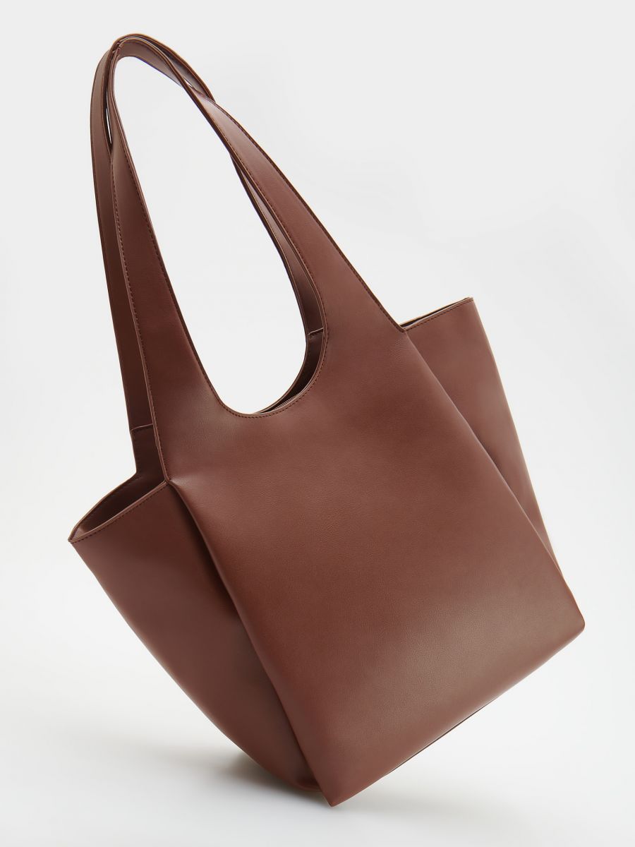 Taška shopper - hnědá - RESERVED - 4