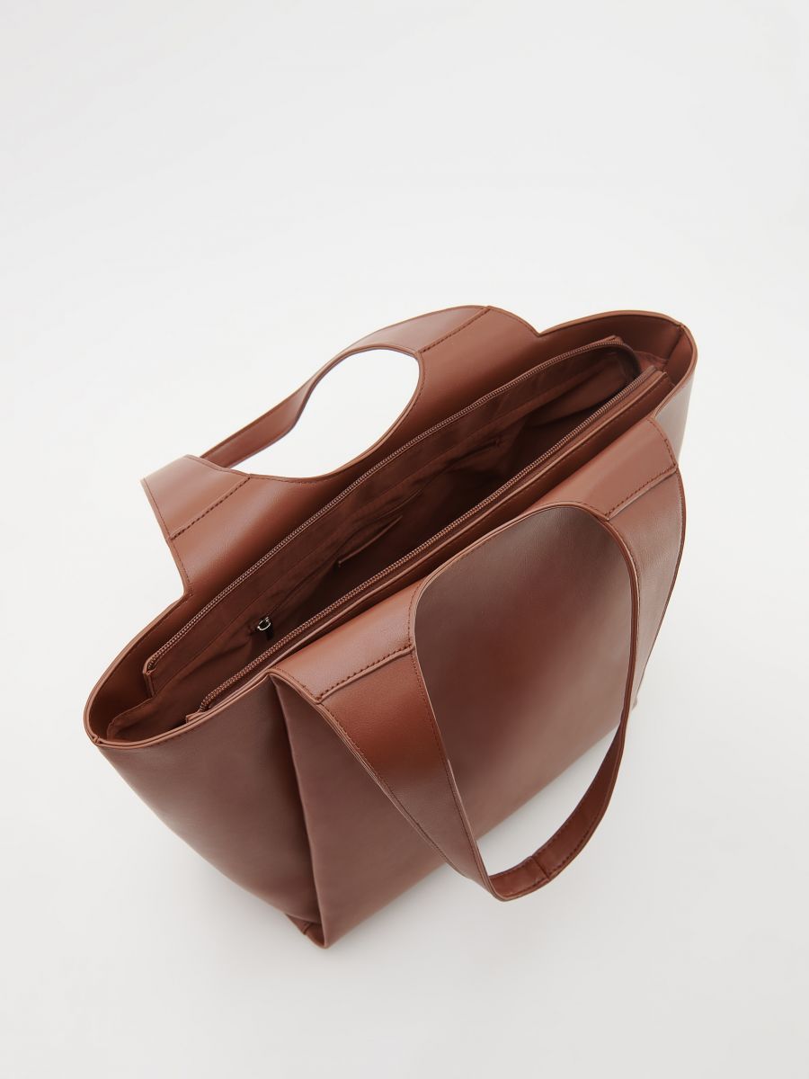 Taška shopper - hnědá - RESERVED - 6