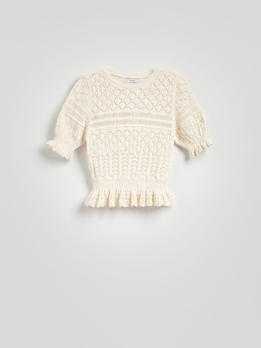 Openwork top - nude - RESERVED - 6