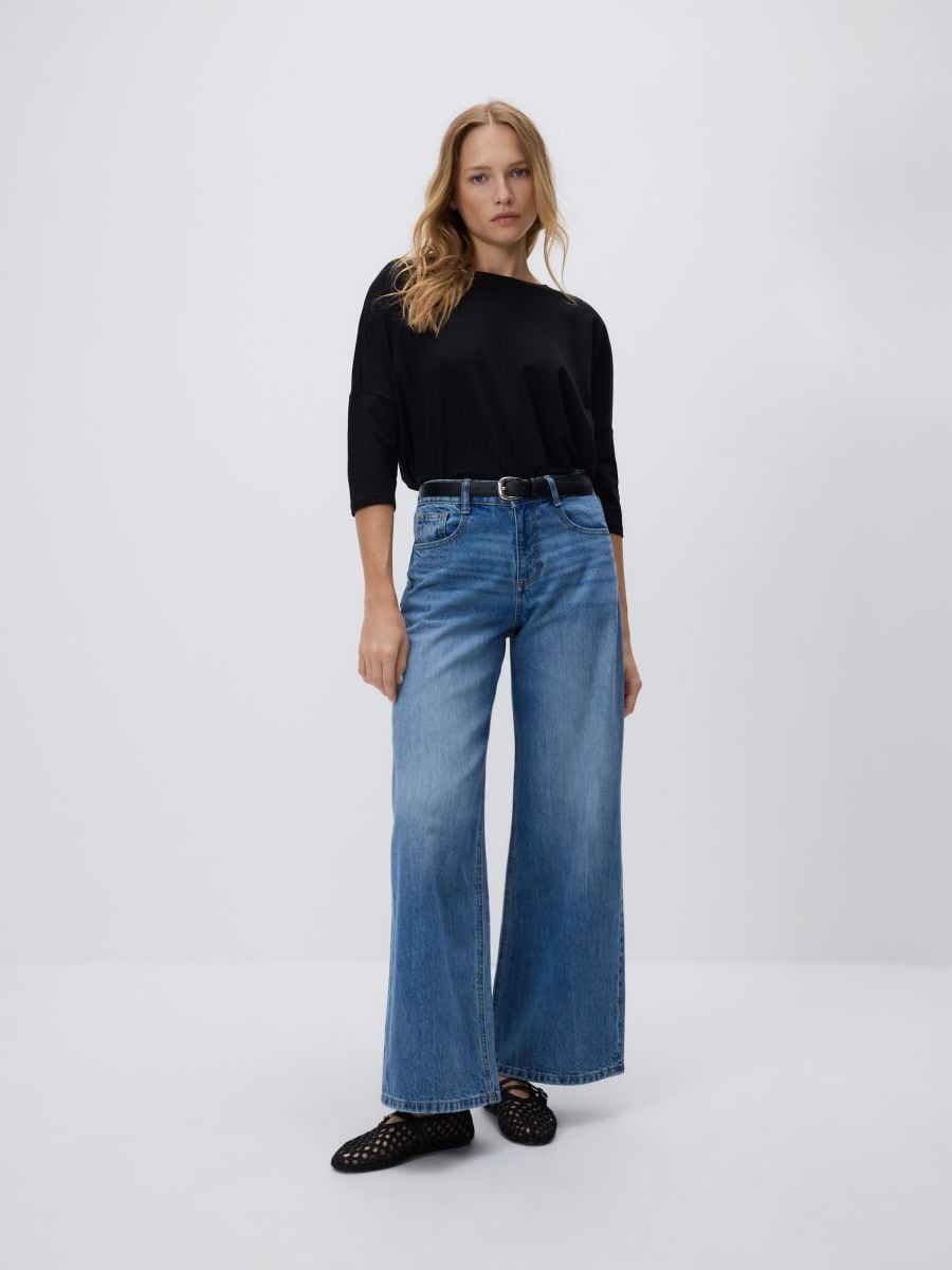 Baggy fit jeans - blue jeans - RESERVED