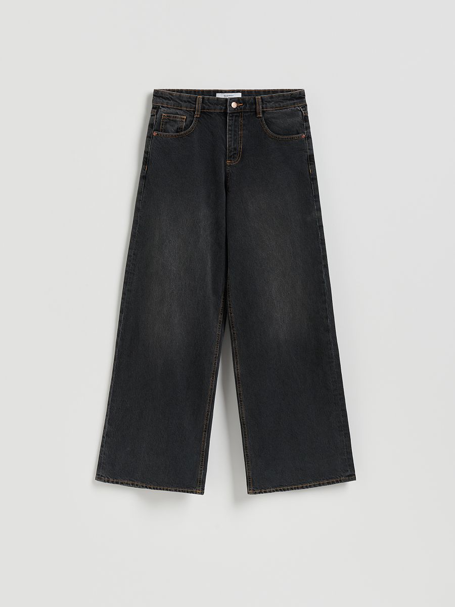 Baggy-Jeans - schwarz - RESERVED