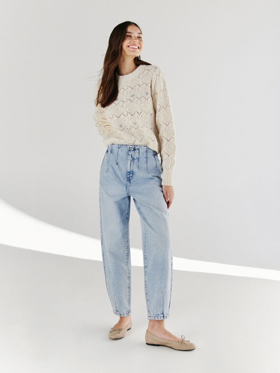 Openwork jumper - nude - RESERVED - 2