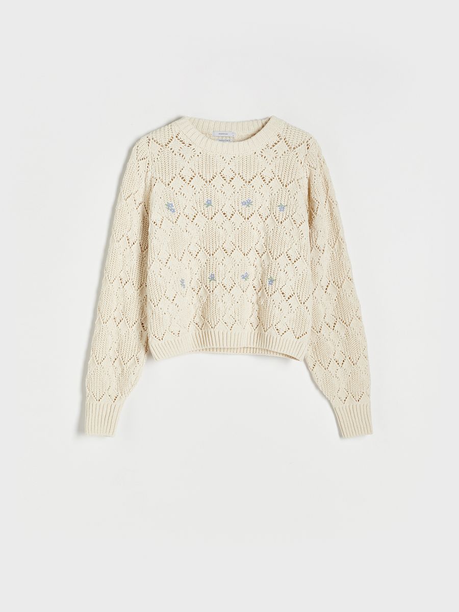 Openwork jumper - nude - RESERVED - 3