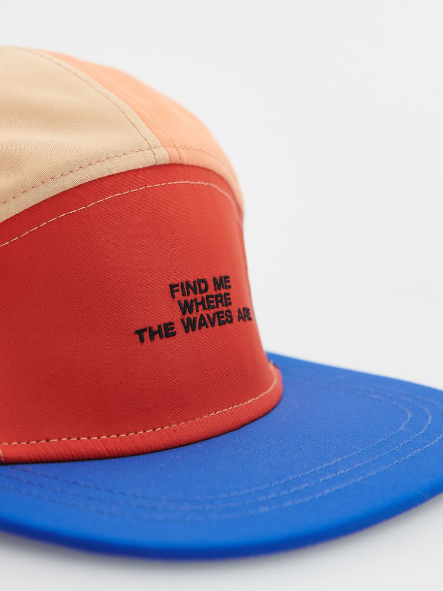 Multicoloured cap - multicolor - RESERVED - 4