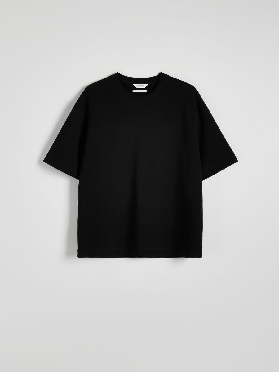 Plain black baggy t shirt hotsell