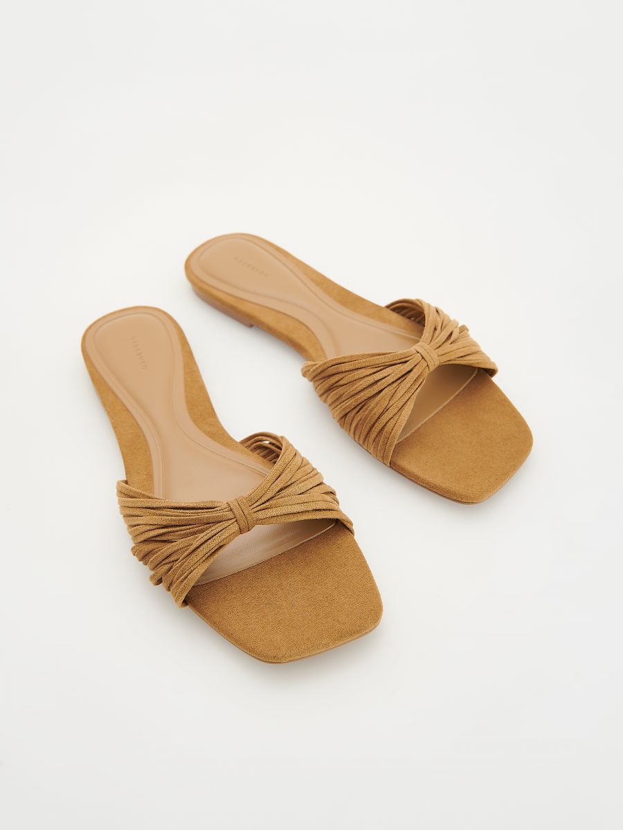 LADIES` SLIDES - bež - RESERVED - 2