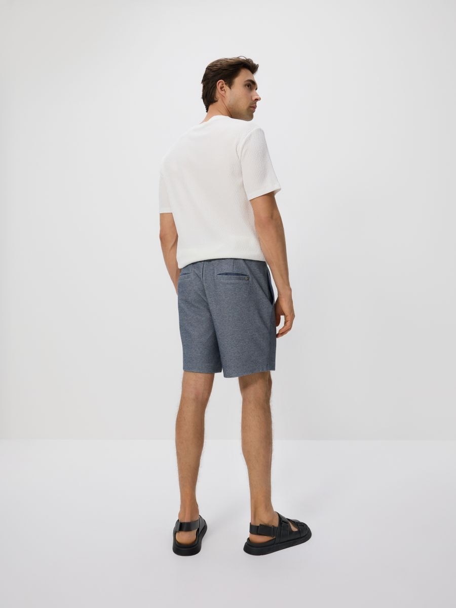 Short regular texturé - Marine - RESERVED - 4