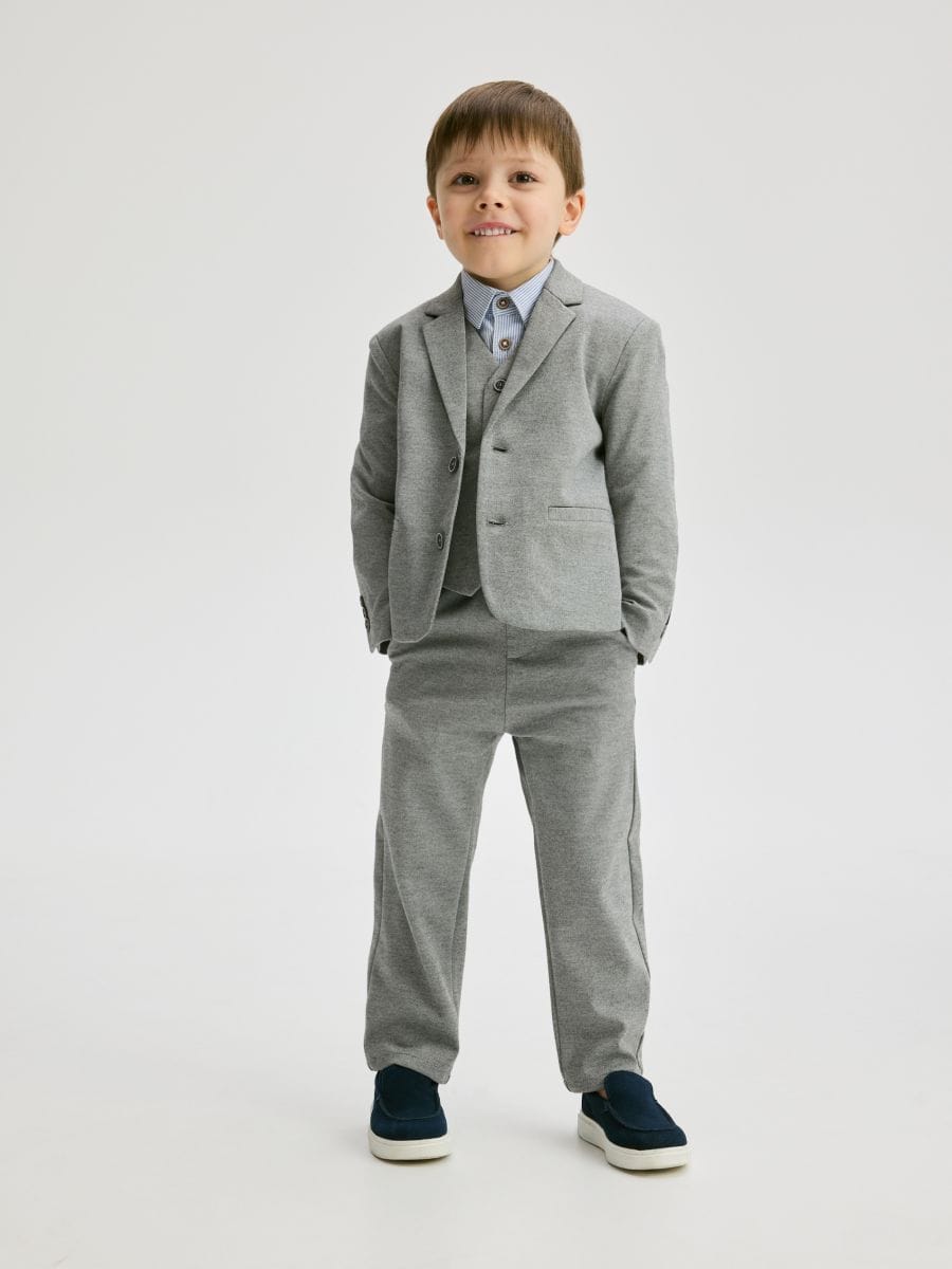 Melange blazer - light grey - RESERVED - 3